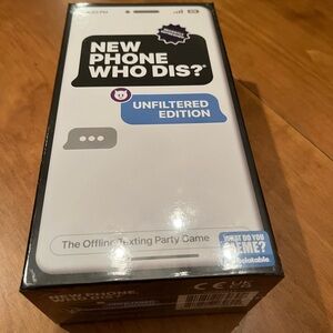New Phone Who Dis? Unfiltered Edition Card Game. Brand New, Sealed.